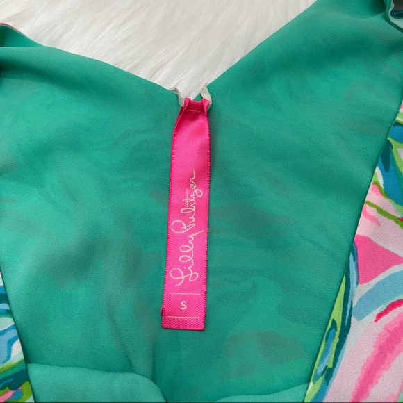 Women’s Lilly Pulitzer Florin Sleeveless V-neck Reversible Tank Top Size Small - Picture 6 of 10